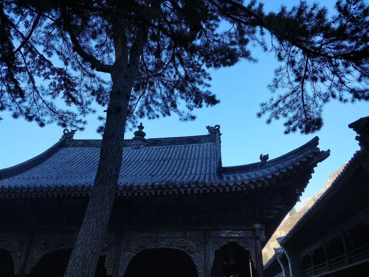 Puhua Temple in Mount Wutai, Shanxi, China
