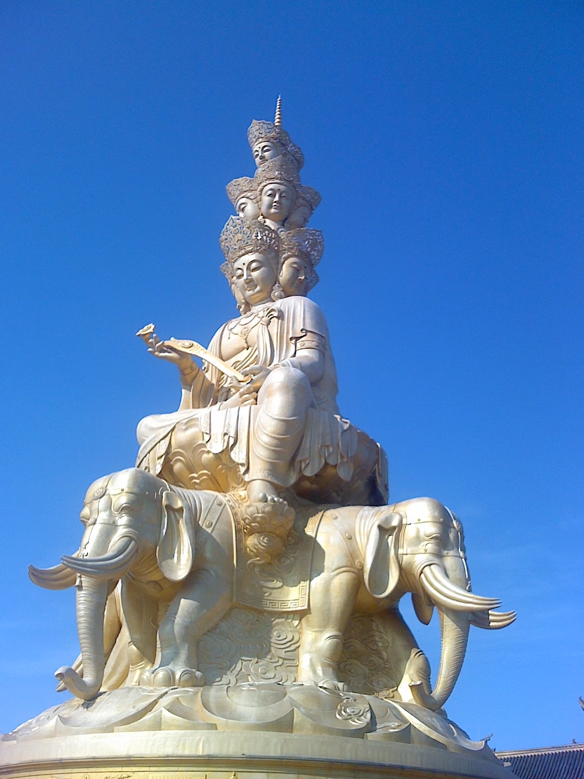 Golden Summit area of Mount Emei