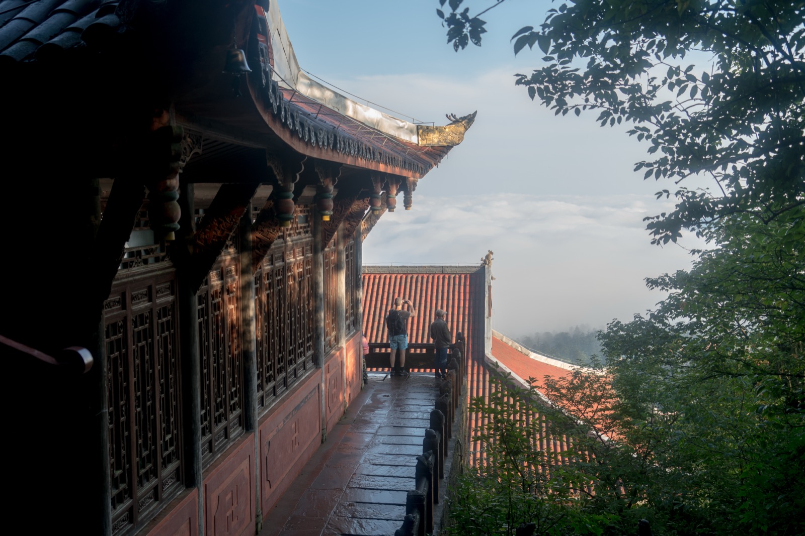 Mount Emei scenic area in Sichuan